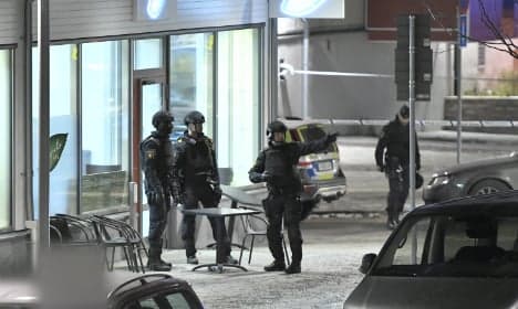Police launch manhunt after deadly Stockholm shooting