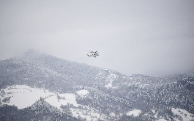 Six dead after helicopter crash near avalanche zone