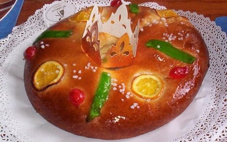 El Corte Inglés has hidden gold ingots inside traditional Roscón cakes