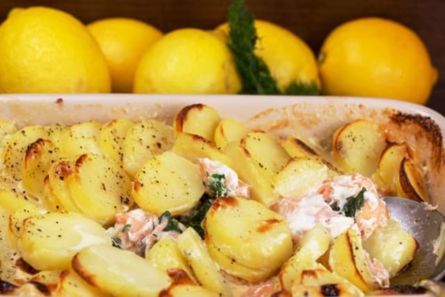 Swedish food: How to make salmon gratin