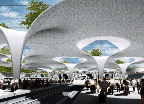 Take a virtual tour of Stuttgart's futuristic new train station