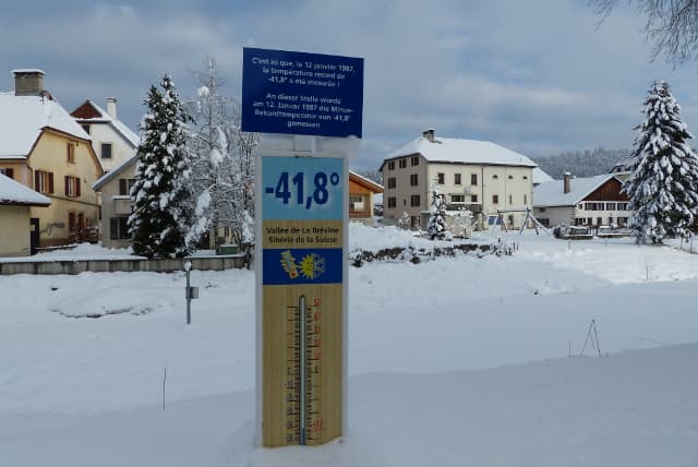 Switzerland freezes in coldest night of winter so far