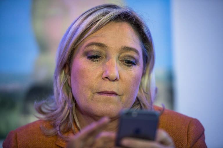 Le Pen follows Trump's lead by aiming to rule Twitter as she bids to rule France