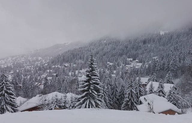 In pictures: heavy snow (finally!) comes to Switzerland