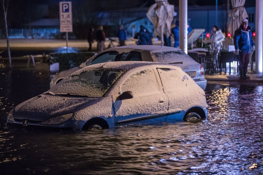 Storm Axel brings worst Baltic Sea flooding in decade