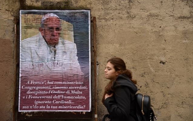 Rome's police are on the hunt for unknown anti-pope plotters