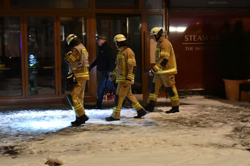 Three men die after fire breaks out at Berlin sauna club