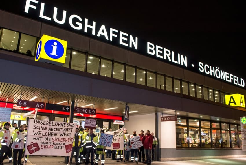 More than 100 flights scrapped in Berlin, Hamburg, Stuttgart airport strikes