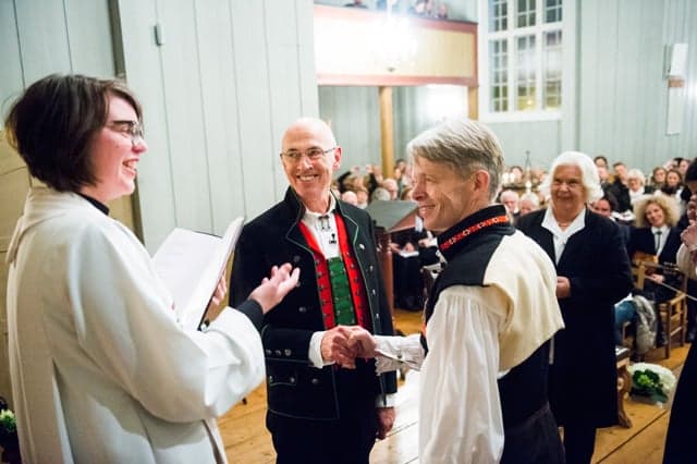 History is made: First same-sex church wedding performed in Norway