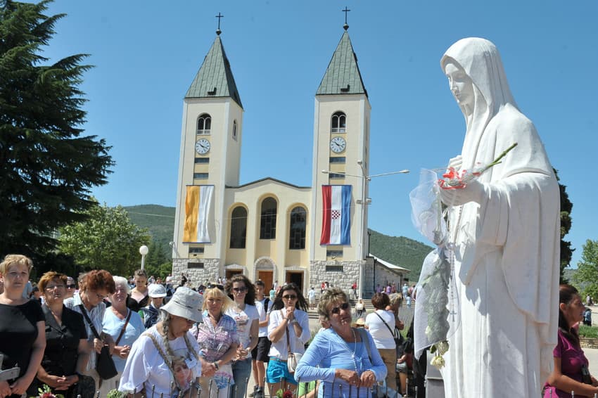 Pope names envoy to Bosnian 'miracle' town