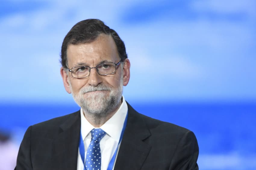 Spanish PM Rajoy re-elected head of his party