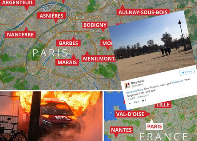 French mock UK tabloids and US far right's 'Paris no-go zones' but it's no laughing matter
