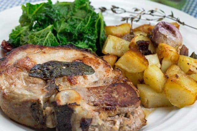 Impress your friends with this recipe for Swedish stuffed pork chops