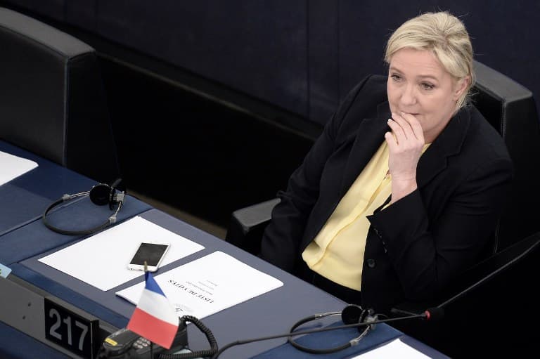 EU 'to dock Marine Le Pen's wages' to make up for €300,000 she owes Brussels
