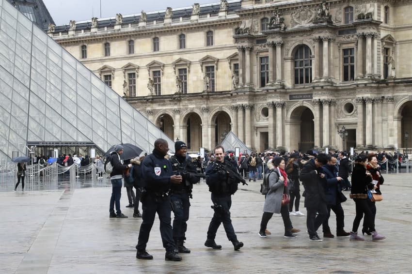 Louvre suspect's father insists son not radicalised
