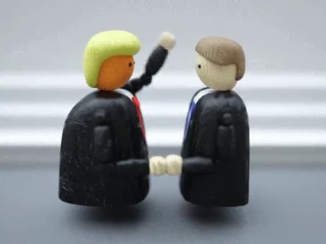 How this Trump handshake animation forced its creator to 'cancel almost everything'