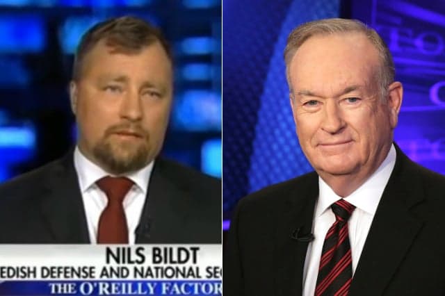 Fox News host Bill O'Reilly responds to Nils Bildt mystery