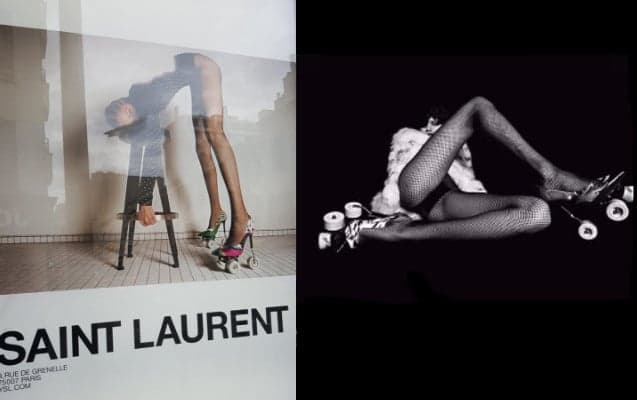 Saint Laurent slammed for 'porno chic' ad campaign