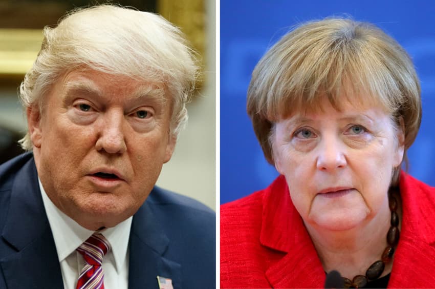 Merkel's first meeting with Trump postponed due to snow storm