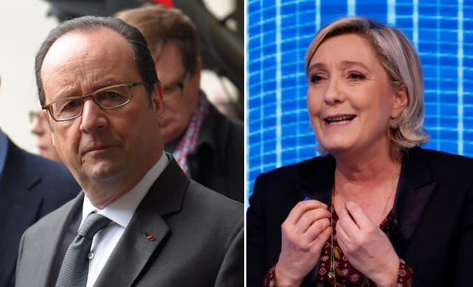 Marine Le Pen really could become president, warns Hollande