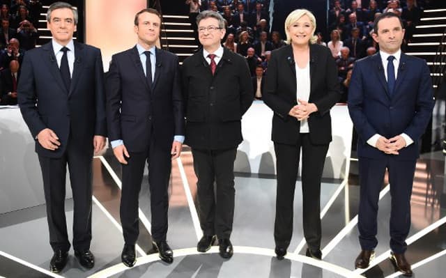 Who were the winners and losers of the marathon French presidential debate?
