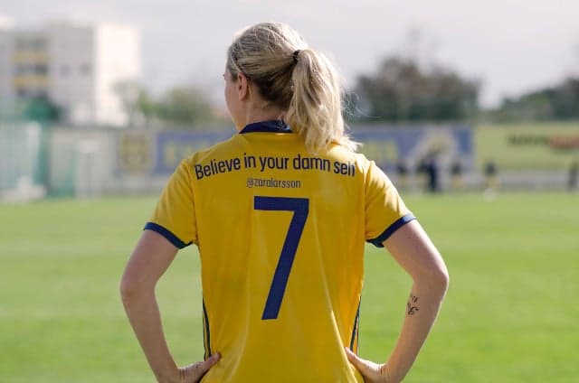 'Women can do anything they decide to': Sweden team sends a message with new shirts