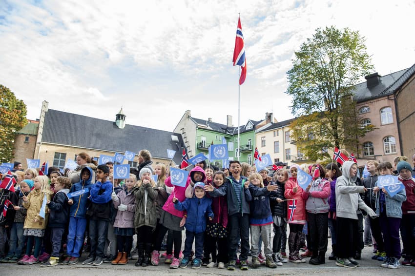 Ten percent of Norwegian children live in low income homes