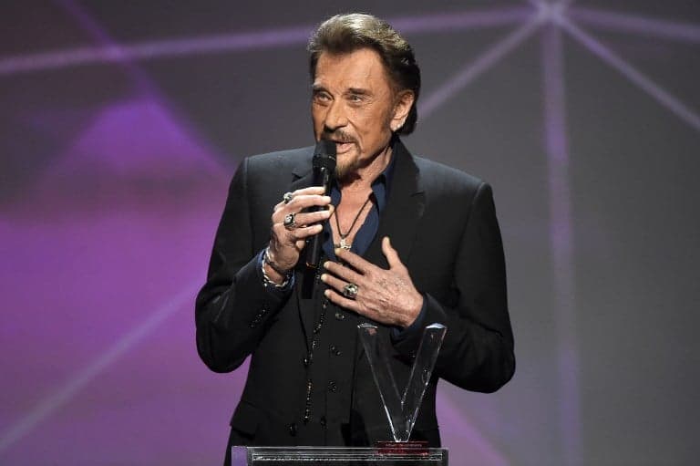 Johnny Hallyday: 'I have cancer, but it's not life-threatening'