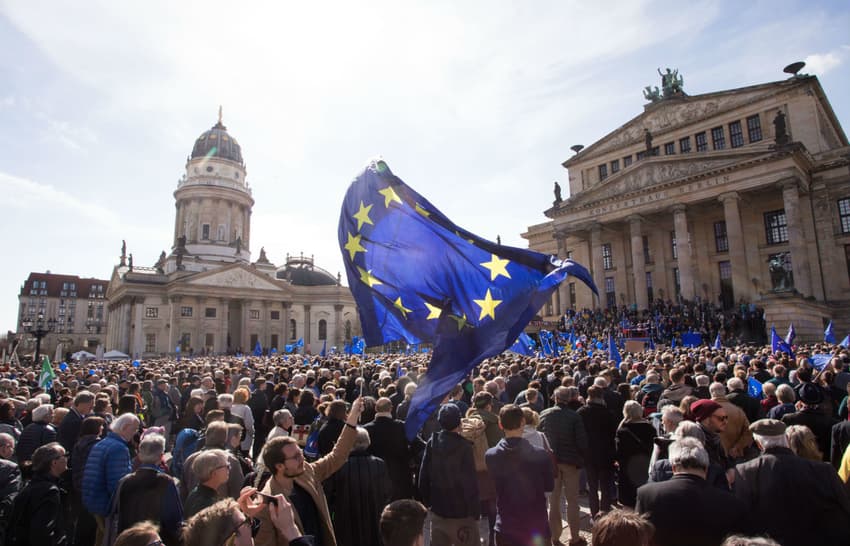 How a street movement to save the EU is starting in Germany