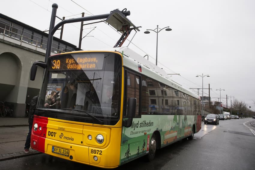 Copenhagen bans ’polluting’ buses