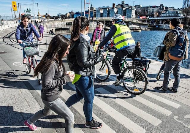 Injuries on the rise as cyclists and pedestrians clash