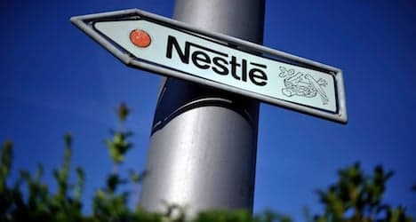 Nestlé sales go flat in first quarter