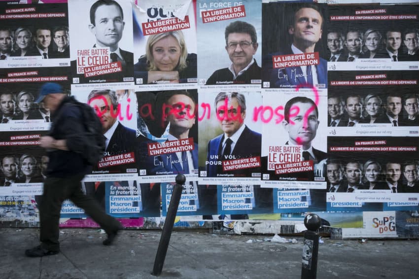 Here's what happened this weekend in France's presidential race