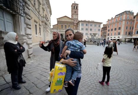 Pope's Syrians in Rome: life a year on