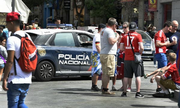 Spanish police boost security ahead of Bayern-Real Madrid match