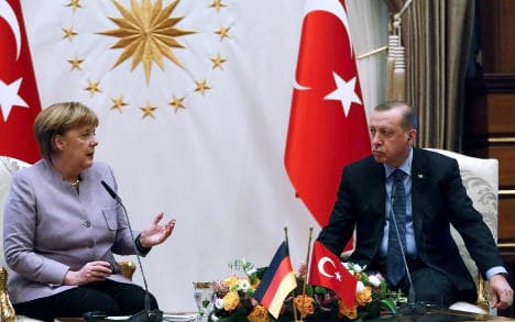 Erdogan told Merkel of anger over asylum for 'putschists'