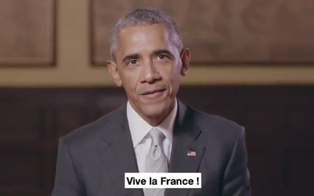 VIDEO: Obama backs Macron 'for the future of France'