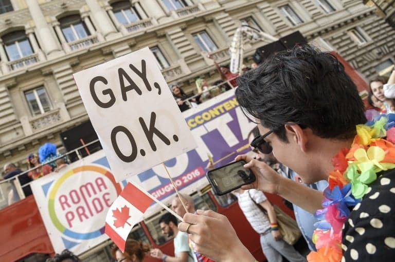 Italy one of the worst countries in Western Europe for gay rights: report