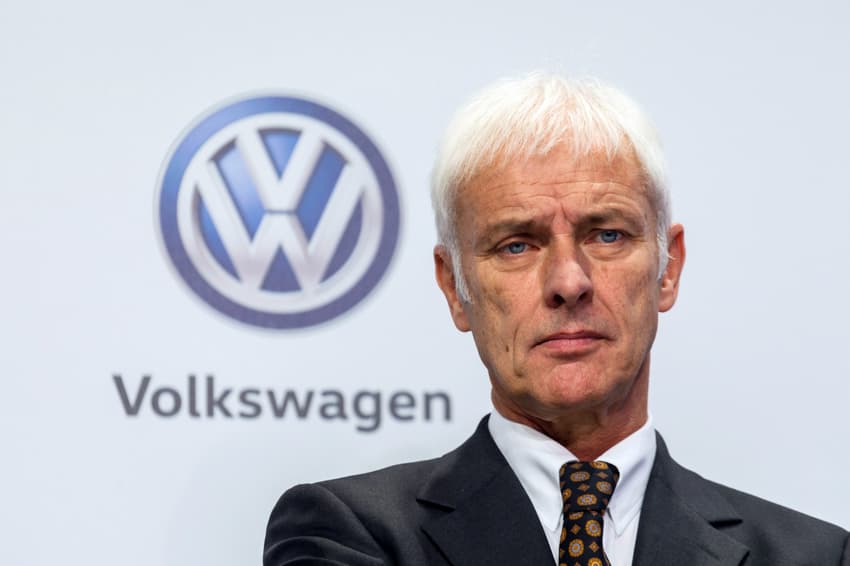 VW boss being investigated for market manipulation after 'dieselgate'