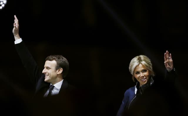 French journalist slammed for "gerontophile" joke about president's wife Brigitte