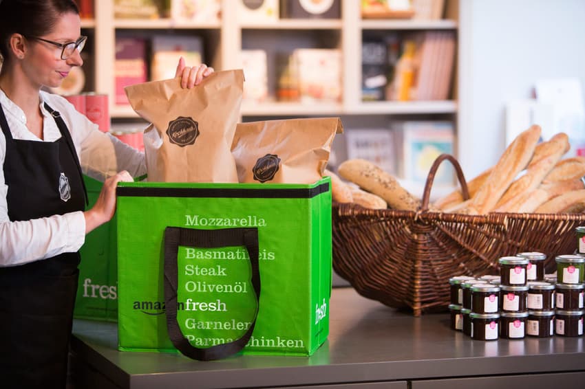 Amazon brings online supermarket to Germany, stirring up worries for competition