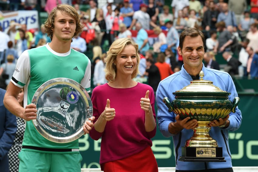 Federer thrashes Zverev to win ninth Halle title