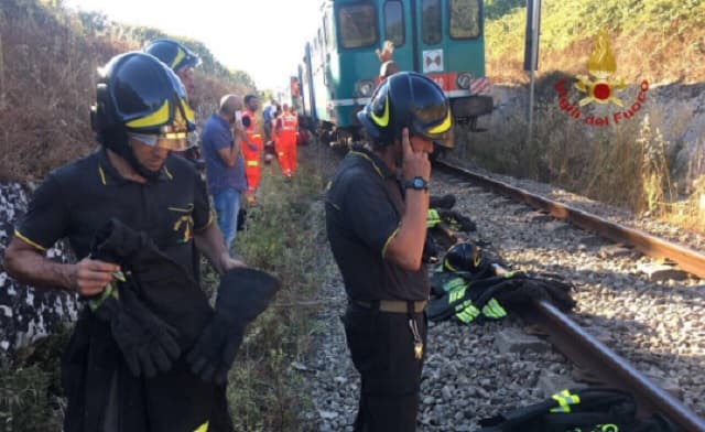 16 injured after trains collide in southern Italy