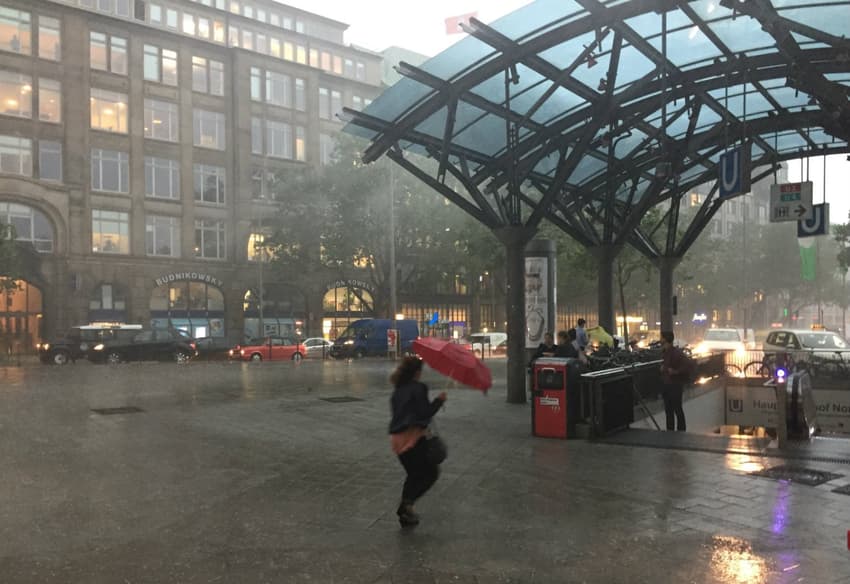 Trains cancelled across north Germany as fierce storms kill one