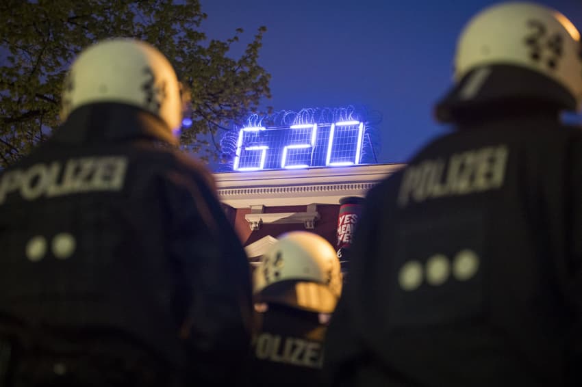 Berlin police fired from G20 preparations over ‘public sex and urinating on fences’