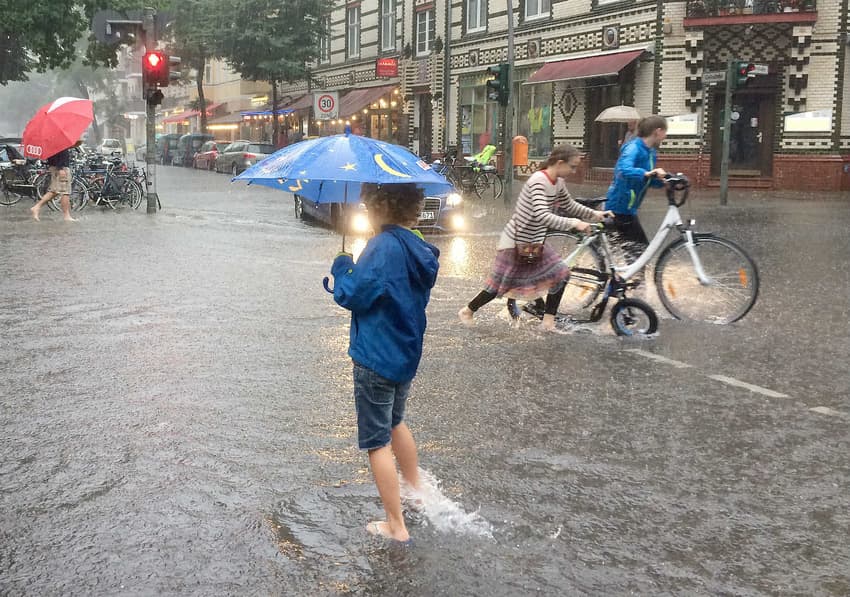 Berlin again to be battered by storms on Friday
