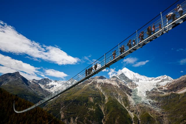 IN PICS: World’s longest suspension bridge opens in Switzerland