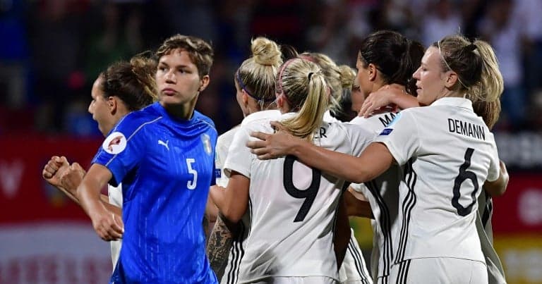 Germany edge Italy at women's Euro