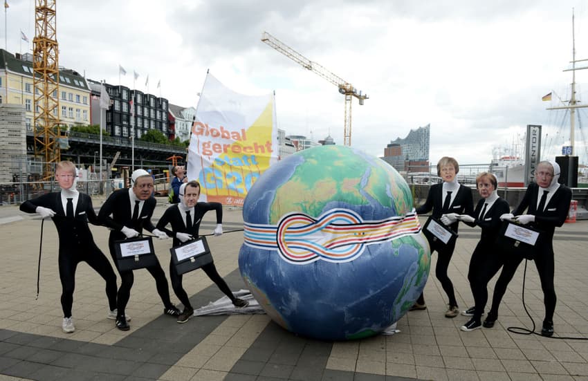 Five key issues that'll mark Hamburg's stormy G20 summit