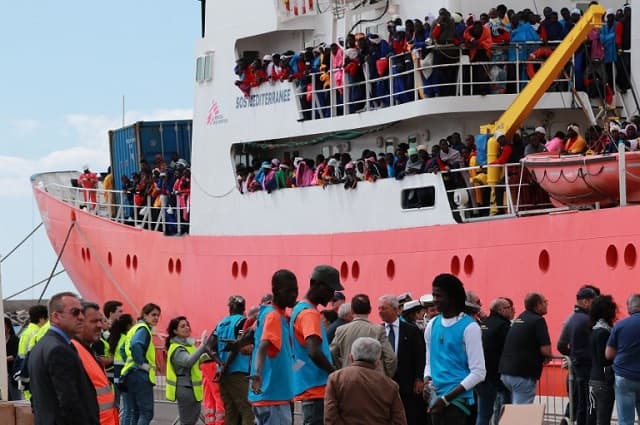 The EU commission has unveiled a migrant 'action plan' for Italy